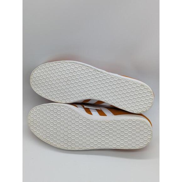 Mens Size 9 / Women's 10 Adidas Gazelle Shoes Equipment Orange White IG2091 New - Picture 6 of 6